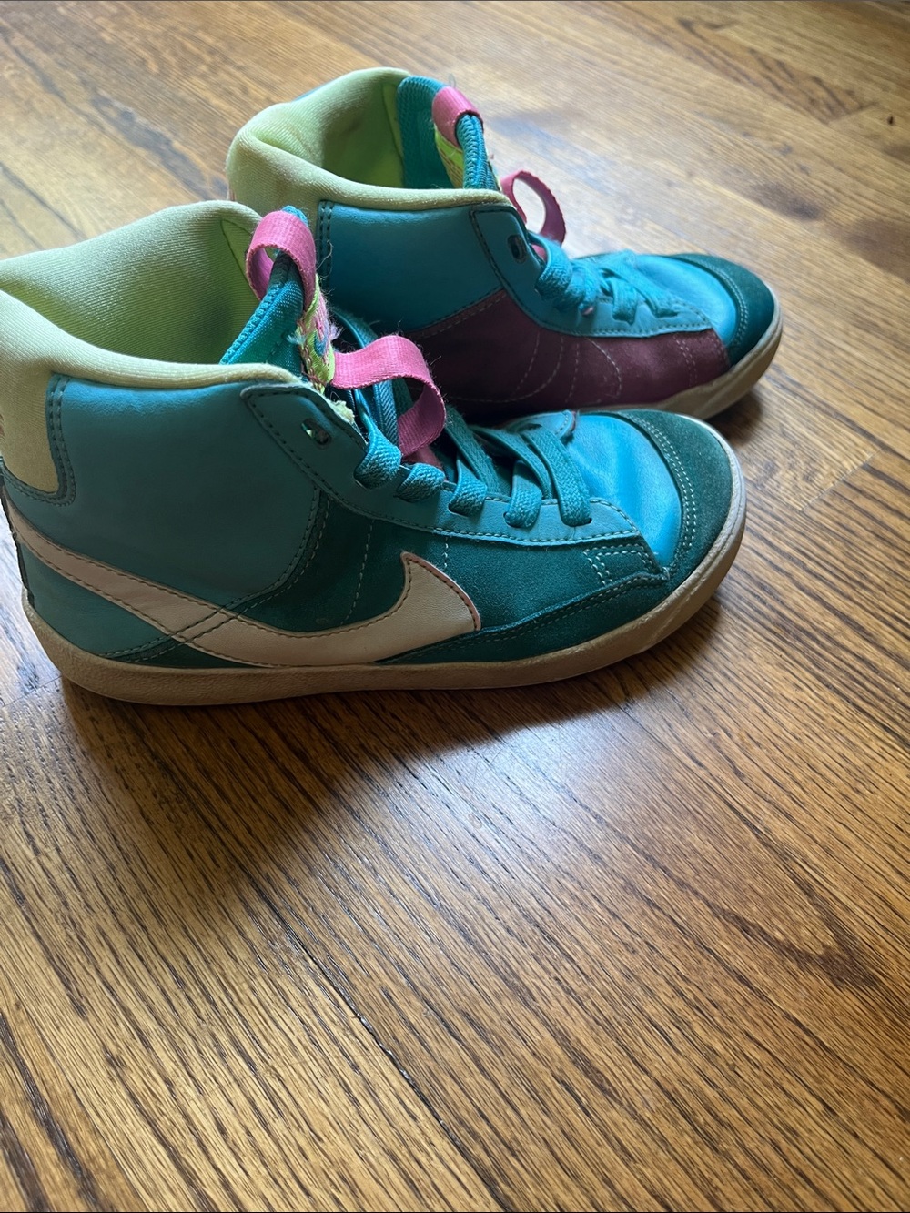 Nike Blazer Mid '77 GS Dance Baltic Blue Kids Size 1Y